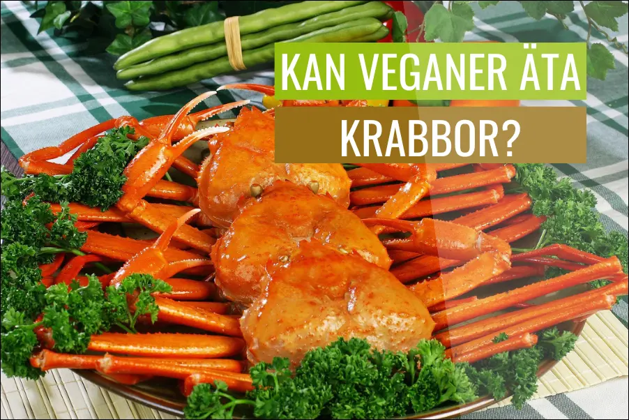 Krabba på tallrik