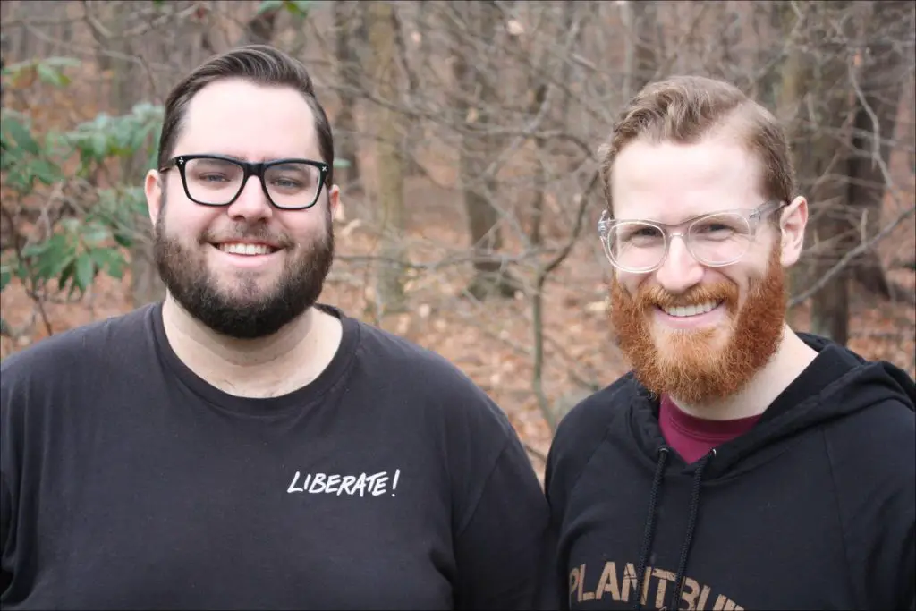 The Bearded Vegans Paul och Andy Vegan Podcast