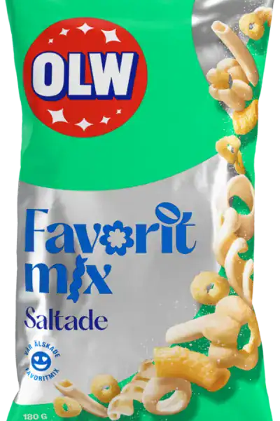 OLW Favoritmix är veganska