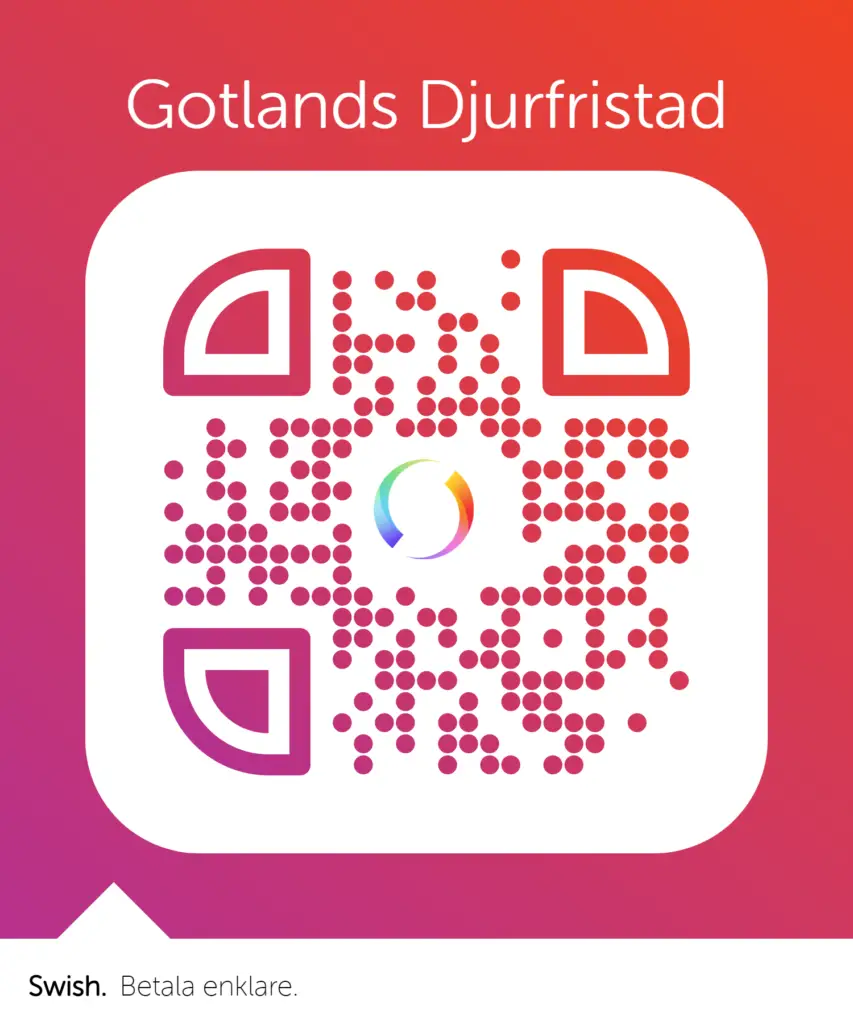Gotlands djurfristad Swish!