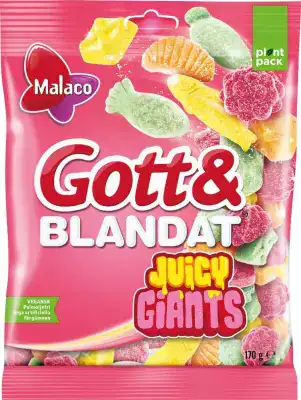 Gott & Blandat Juicy Giants Veganska
