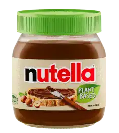 Vegansk Nutella med grönt lock