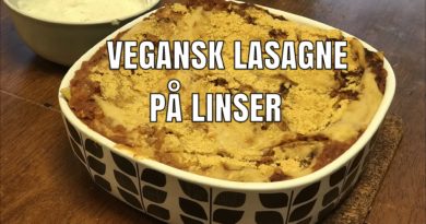 Vegansk lasagne på linser Vegansk Lasagne på Linser